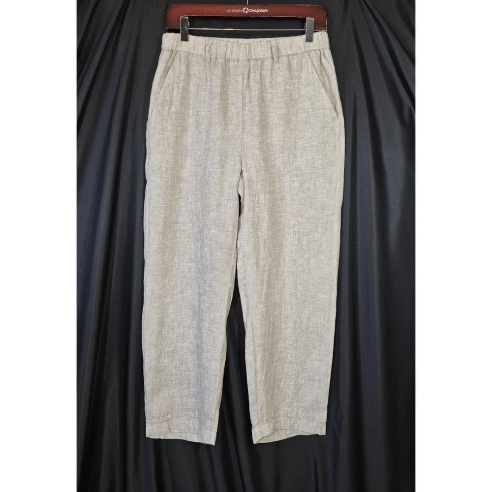 Quince 100% European Linen Pants in Flax Small Women's